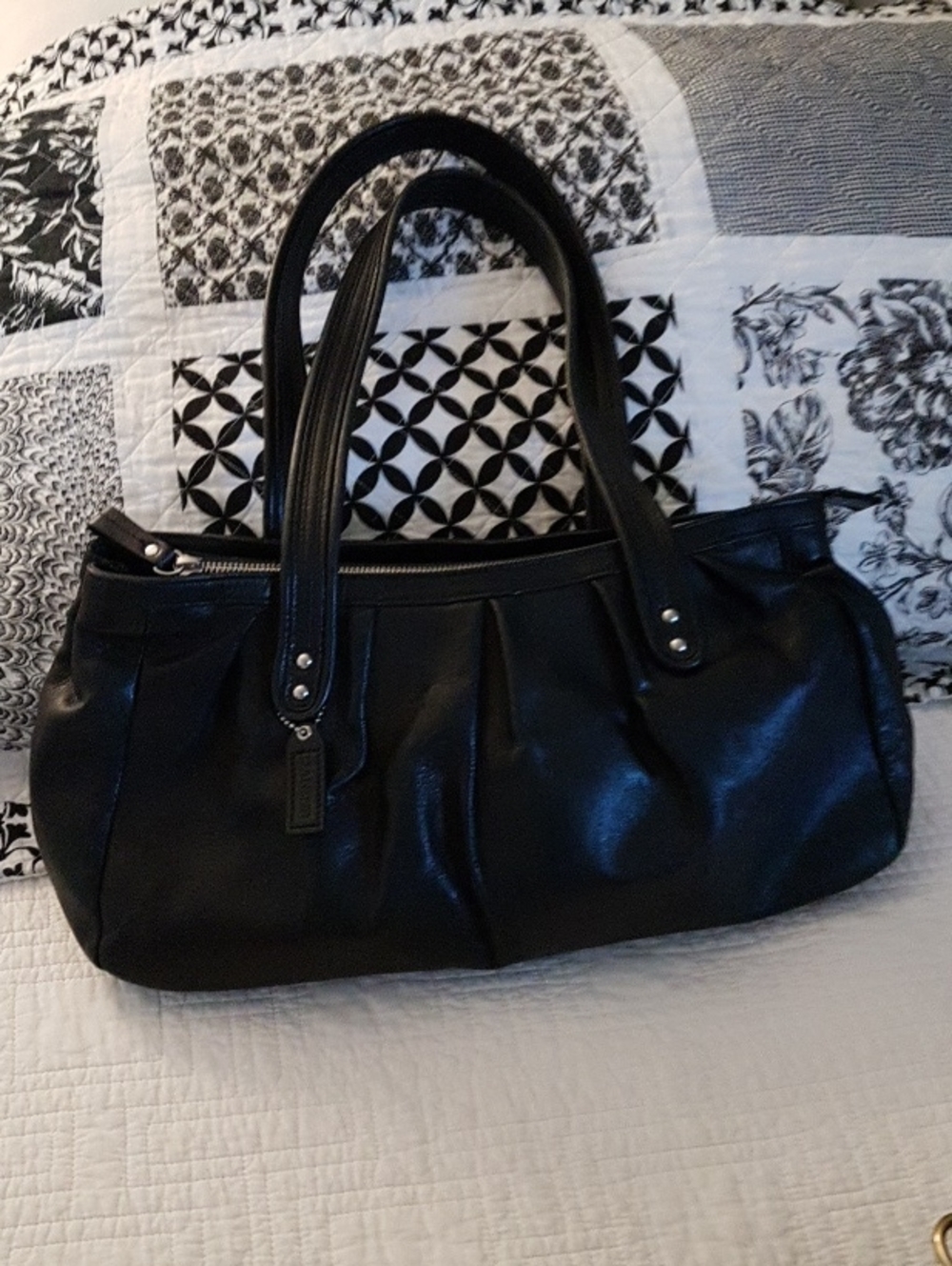 Danier Black leather Handbag